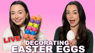 Decorating Easter Eggs  Merrell Twins Live [upl. by Gaspar365]