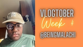 VLOGTOBER WEEK 4  CLEANING UP organizer amp ext￼  BEING MALACHI VLOGTOBER [upl. by Sumaes264]