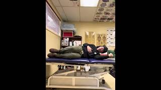 Side Lying Rotator Cuff Isometric  DNSInspired Shoulder Stabilization [upl. by Aleusnoc]