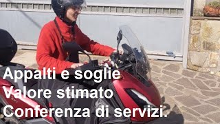 Diritto in moto Soglie valore stimato conferenza di servizi [upl. by Tyrrell282]