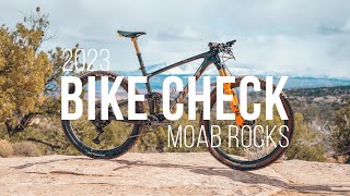 BIKE CHECK  Moab Rocks 2023  Coles Giant Anthem [upl. by Esta]