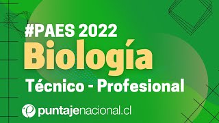 PAES Ciencias  Módulo TécnicoProfesional  Biología  Pregunta 28 [upl. by Adihsar]