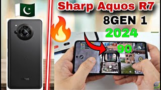 sharp aquos r7 pubg test 2024 🔥  sharp Aquos r7 price  Aquos r7 PUBG graphics fps test [upl. by Henrie]