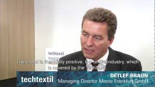 Techtextil Trade Press Conference 2011 [upl. by Theola]