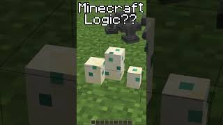 Minecraft LOGIC  shorts minecraft [upl. by Stalder144]