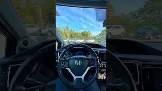 2015 Honda Civic Touring 18L 4 Cylinders Cold StartUp Revving Up Excellence [upl. by Nessah672]