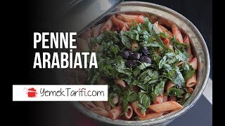 Penne Arabiata Tarifi  Makarnalar  Yemektarificom [upl. by Ailongam]