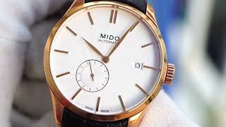 BDT WATCH Đồng Hồ Mido Belluna II Small Second M0244283603100 M0244283603100 [upl. by Graff]