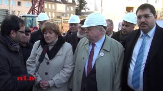 20140202 Grundsteinlegung DITIB Moschee [upl. by Hax]