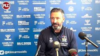 DEREK MCINNES FULL CONFERENCE  Kilmarnock vs Celtic [upl. by Cogan]