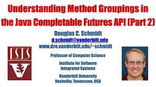 Understanding Method Groupings in the Java Completable Futures API Part 2 [upl. by Collins74]