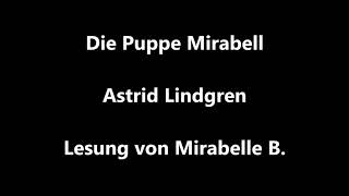 Die Puppe Mirabelle  Astrid Lindgren  Kinder Hörbuch Lesung Geschichte Märchen deutsch audiobook [upl. by Gualterio364]