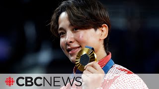 Canadas Christa Deguchi takes Olympic gold in womens judo [upl. by Novit690]