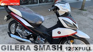 Moto Gilera Smash X Full Ficha tecnica ECCOMOTOR [upl. by Ogilvie573]