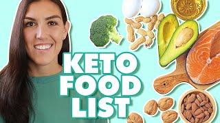 What Can You Eat on the KETO DIET KETO FOR BEGINNERS 2022 [upl. by Suanne807]