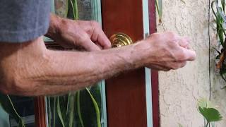 Door handle droop sag wont stay up — heres how you can fix that for a dollar [upl. by Niraa]