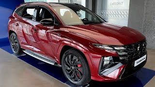 2025 Hyundai Tucson N Line Exterior and Interior Walkaround [upl. by Iggam869]