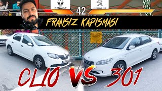 Peugeot 301  Renault Symbol  Karşılaştirma  İnceleme [upl. by Jae68]