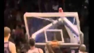 Shaquille ONeal Casse Un panier NBA [upl. by Retha640]