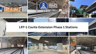 LRT1 Cavite Extension Phase 1 nears completion [upl. by Nahsyar]