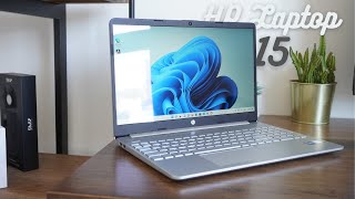 HP 15 Laptop 2022 Review and Unboxing  Intel 12th Gen [upl. by Shanney]