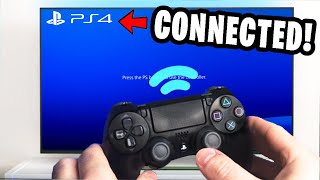 PS4 Controller Wont Connect Try THIS How To Connect PS4 Controller To PS4 [upl. by Mccullough]