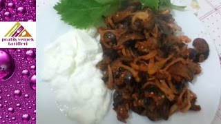 Zeytin Yağlı Kuru Patlıcan Yemeği Tarifi  Pratik Yemek Tarifleri [upl. by Lisetta]