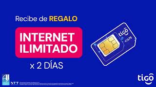 Cambiate a Tigo hoy conserva tu numero y recibe 12000 MEGAS  2 dias de Internet Ilimitado [upl. by Danby332]