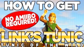 How to Get the Green Tunic TUNIC OF THE WILD  COMPLETE Breath of the Wild  Austin John Plays [upl. by Junie]