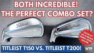 TITLEIST T150 VS TITLEIST T200 Which Players Distance Iron Is Best For You [upl. by Okomom]