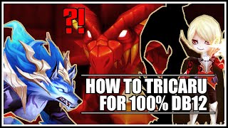 Summoners War  How to Rune Build your Tricaru  DB12 100 Auto Guide Triple Icaru Verdehile [upl. by Elga557]