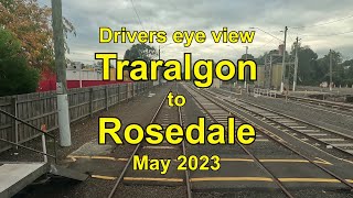 Drivers eye view Traralgon to Rosedale [upl. by Hsatan844]