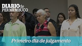 Primeiro dia de julgamento do caso quotCanibais de Garanhunsquot [upl. by Lida]