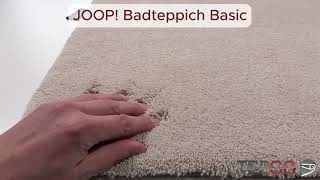 JOOP Badteppich Basic [upl. by Arihday71]