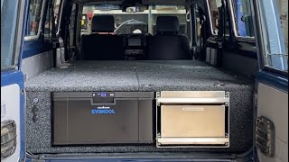 LandCruiser Troopy Fitout Walkthrough [upl. by Onek479]