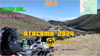 Atacama de Moto  Dia 4  Viagem Solo [upl. by Comptom429]