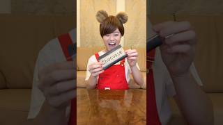 I LOVE CARDBOARD CHOCOLATE！asmr [upl. by Bornie]