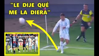 ASISTENCIA del CÁMARA a MATEO CORONEL en gol TUCUMÁN a SAN LORENZO [upl. by Akemet]