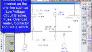 Insert Protective Devices with ETAP Software 55 [upl. by Lerim555]