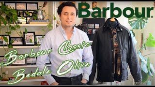 Barbour Classic Bedale Olive Sylkoil Wax Jacket Review  Wax and Tartans [upl. by Adolpho862]