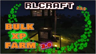 BULK XP FARM V20  Huge amounts of XP and Infernal Mob Drops  RLCraft 293 [upl. by Raney]