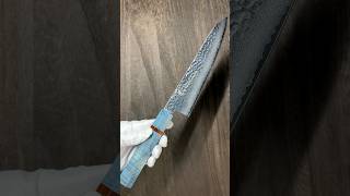 Sakai Takayuki 33Layer VG10 Damascus Gyuto Knife 210mm with Stabilized Hybrid Wood Handle AI [upl. by Evette224]