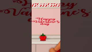 💌VALENTINES DAY Decal Codes💌 roblox berryavenue decal valentinesday [upl. by Mortimer]