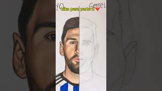 Dibujando a messi yo versus mi sobrino ❤️✨ messi dibujo arte [upl. by Read]