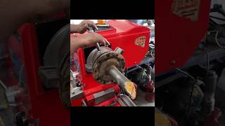 Expert Hands Restoring a Broken Tractor Rear Axle mechanic repairing metalworking [upl. by Anayet]