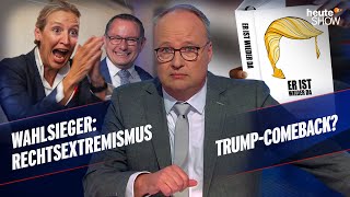 Warum wählen junge Menschen die AfD Landtagswahlen in Hessen und Bayern  heuteshow vom 13102023 [upl. by Akiemehs]