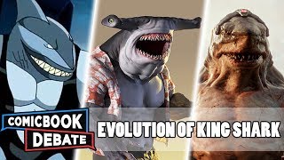 Evolution of King Shark in All Media in 5 Minutes 2019 [upl. by Ansley]