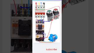 Dol Starter Control And Power Wiringelectrical electric sorts viralshorts [upl. by Iridissa]