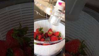 Washing fruit asmr food organized restock [upl. by Towbin]