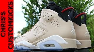 Jordan 6 Don C Custom FULL TUTORIAL [upl. by Melinda757]